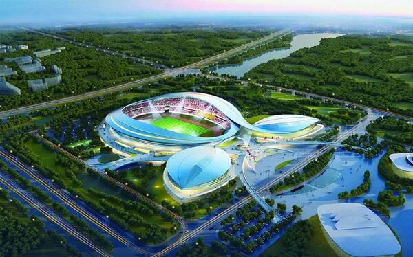 最新揭秘!东西湖体育中心内部首次曝光!海量图