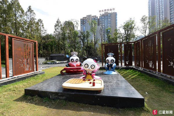 熊猫绿道16个小游园建成 周末就去三环路跟滚