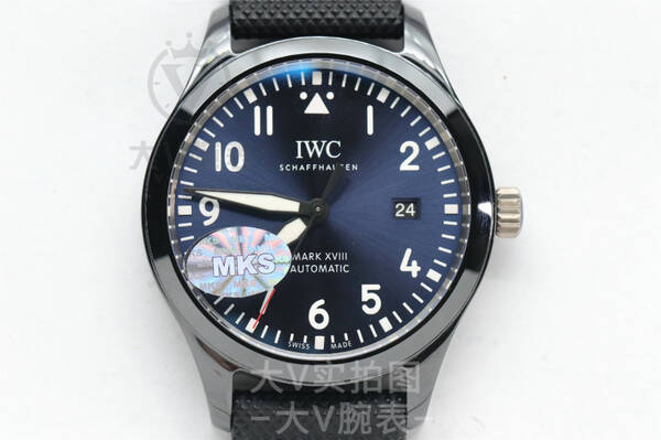 大V腕表 MKS的万国马克十八飞行员腕表劳伦