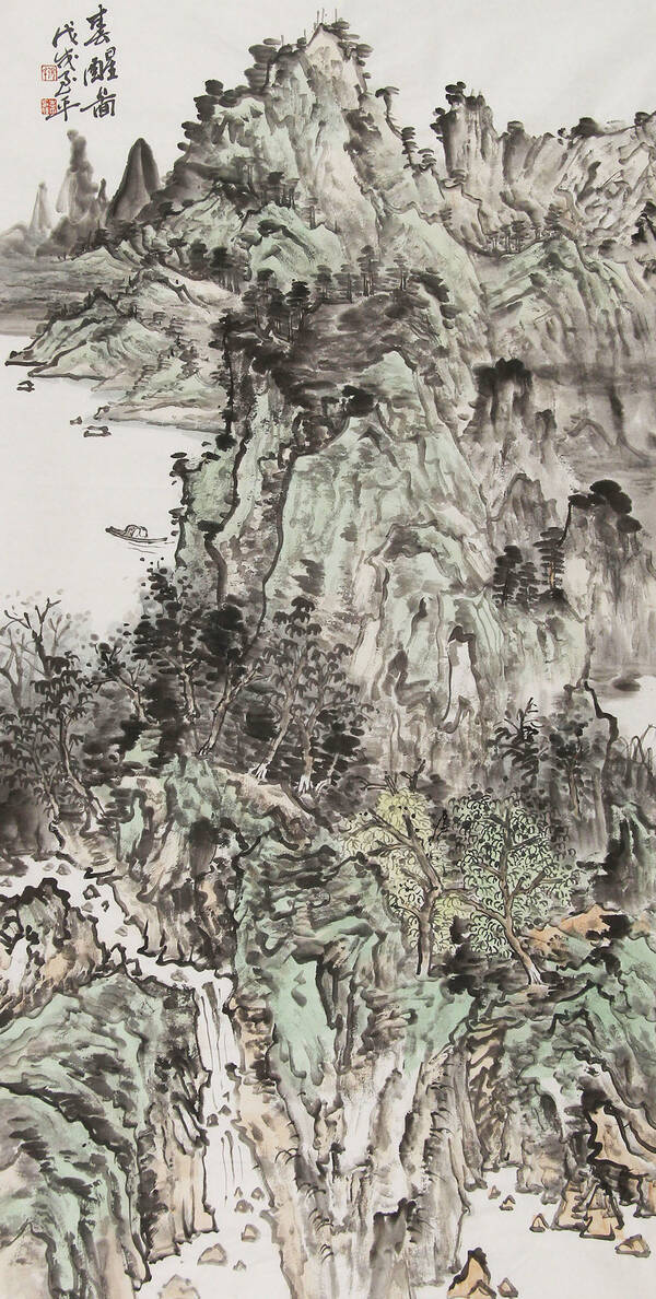 中美协会员张志平山水画作品 | 飘逸俊雅 雅俗共赏