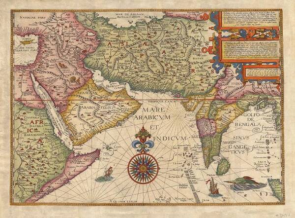 一位印度人收集5000多幅古地图 记录世界对印度的看法图片