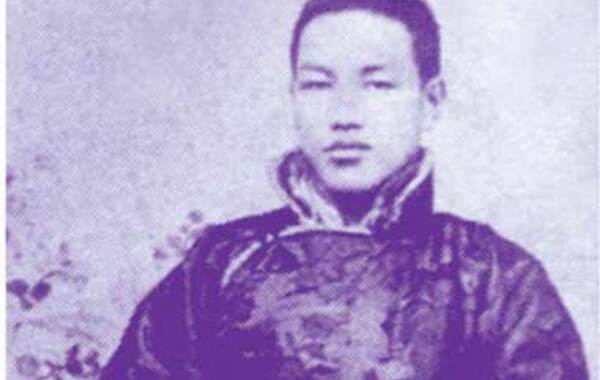 14岁的蒋介石。（图片来源：蒋介石画传）