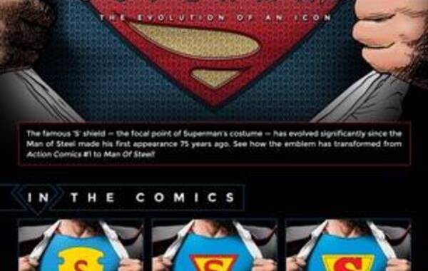 今年是“超人”（Superman）诞生75周年，这75年来，超人不仅演员换了一茬又一茬，其标志性的“S”标志也发生了一系列微妙变化，下面一张图让你一眼阅尽超人“S”标志75年来的变迁。图为超人不同版本的LOGO。