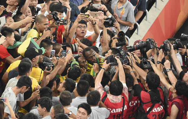 2015年8月27日,北京,2015田径世锦赛男子200