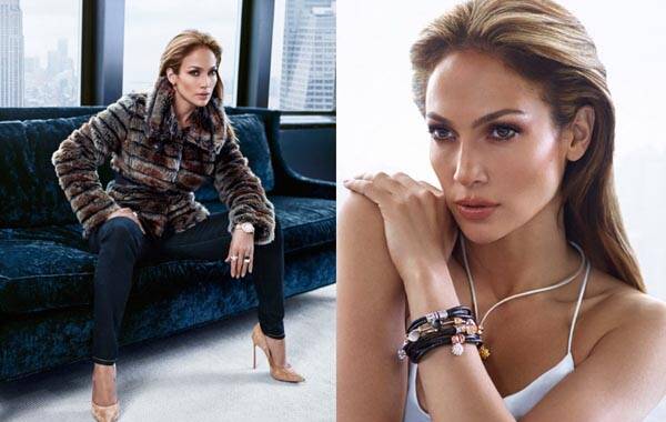 图为Jennifer Lopez为自创品牌J.Lo by Jennifer Lopez 拍摄的2015秋冬广告大片。