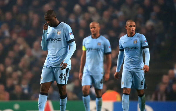 名嘴:曼城被欧足联分组害惨 克里希要为两个失