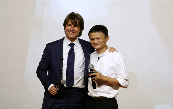 马云力挺阿汤《碟中谍5》:男人怎么能帅到这种