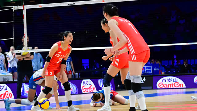 排球——世界女排聯賽(中國香港站)：中國隊勝捷克隊