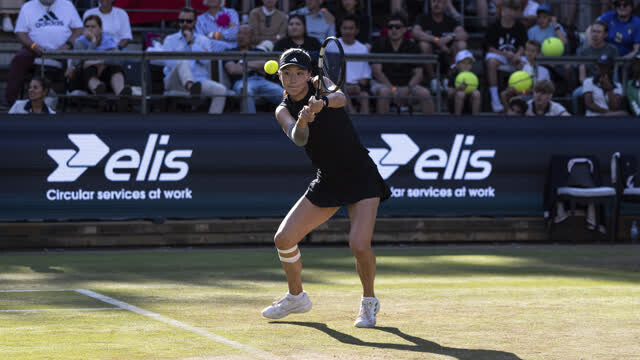 網球——WTA柏林站：王欣瑜勝高芙 晉級八強