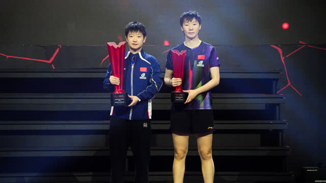 乒乓球——WTT新加坡大满贯：孙颖莎夺得女单冠军