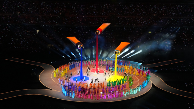 高清大图｜米兰冬奥会开幕式，每一张都是屏保！