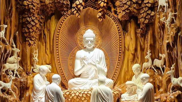放大镜准备！厦门佛事用品展惊现“指尖佛国”，巴掌大的雕像绝了