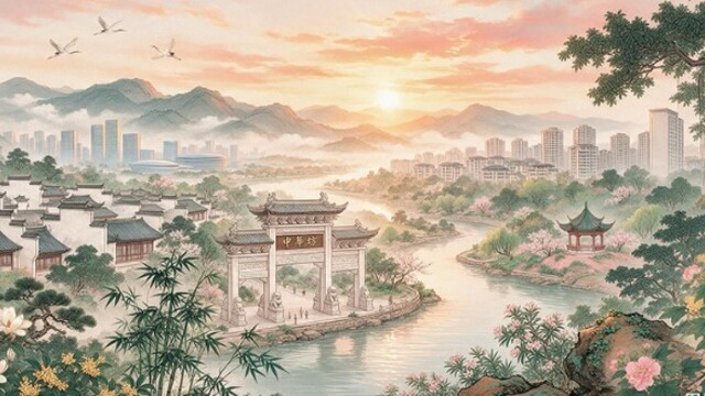 老共笔记 | 中华坊的树