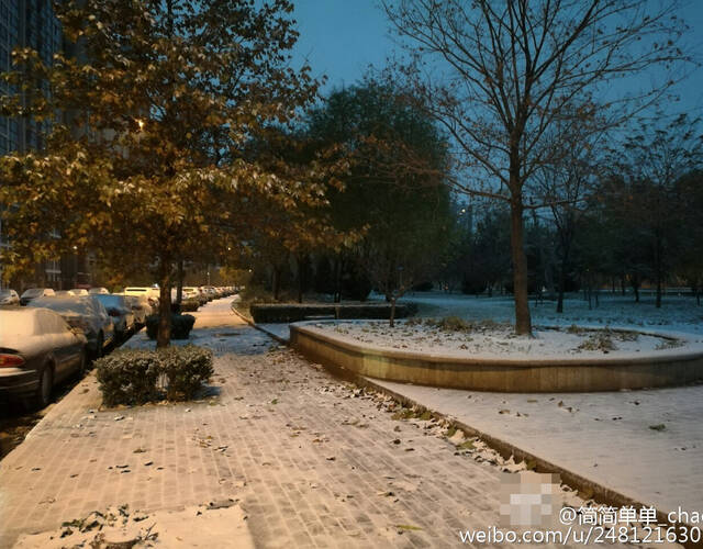 北京初雪