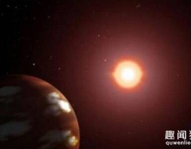 这颗巨大的星球大约与海王星相当,而且它围绕着一颗红矮星轨道运行.