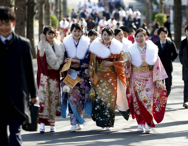 日本的成人礼活动