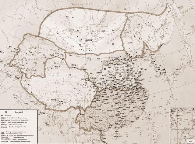 中国历史古代历代地图集 第3集图片