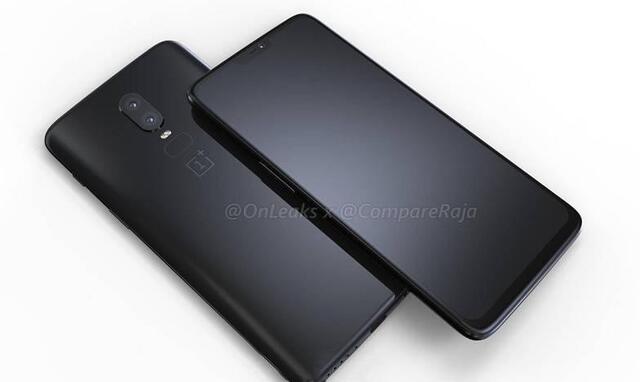 一加6真机图,6.28英寸的三星19:9刘海屏幕