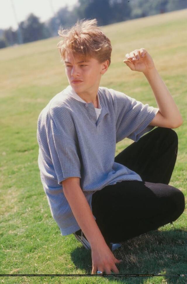 年轻的”小李子“莱昂纳多太帅气!网友:简直是神颜!