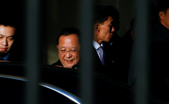 朝鲜外相李勇浩访华