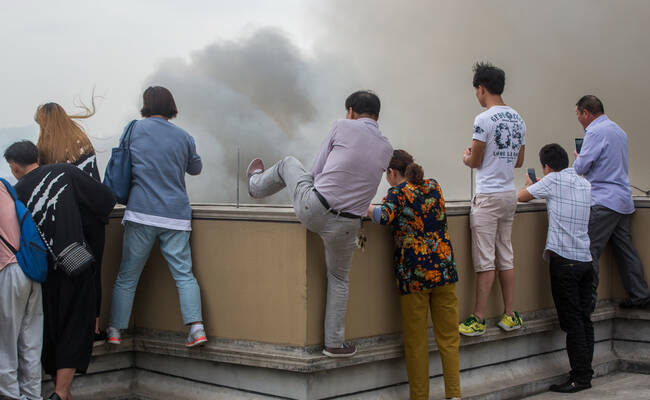 不要命的“围观”