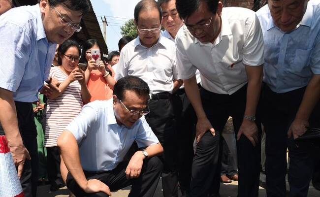 李克强考察江西赣州画面