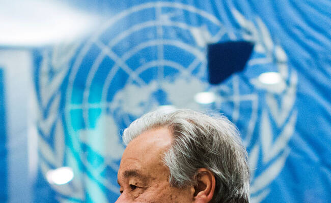 新任联合国秘书长古特雷斯上任第一天