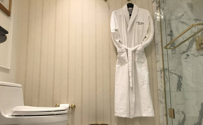 特朗普“美国制造”遭打脸 旗下酒店用品大多国外造