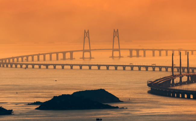 港珠澳大桥美图赏