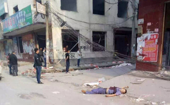 村民杀死街道办主任等3人后被击毙