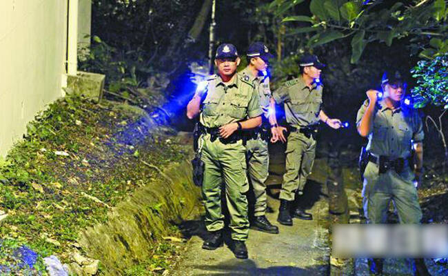 香港警察大规模搜山围捕内地“山贼”
