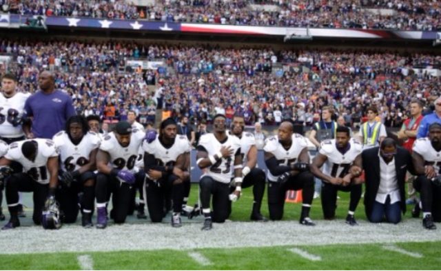 球员这样“起义”反击特朗普|组图