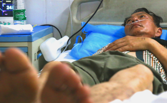 男子癌症末期：写遗书盼见妻女最后一面