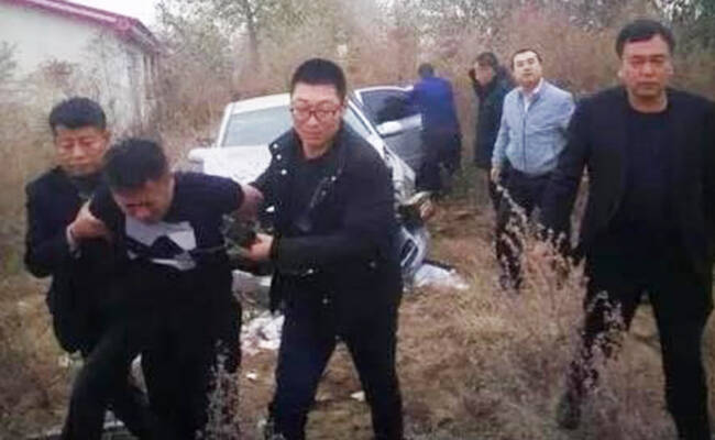 大庆在押脱犯刘文忠被抓现场