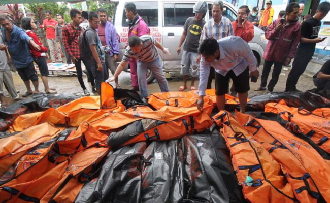 印尼海啸遇难者上升至280人