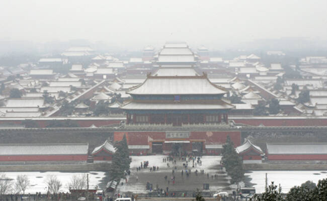 今日刷屏的雪景