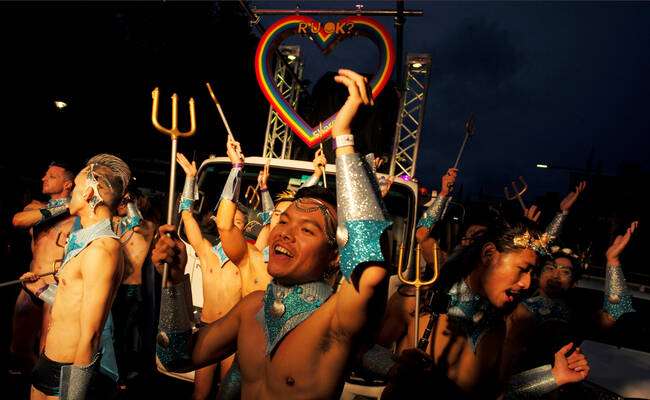 澳大利亚同性恋大狂欢