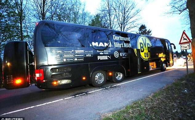 德国多特蒙德足球队遭遇爆炸袭击