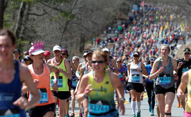 波士顿马拉松开跑