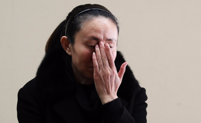 江歌母亲在日本东京召开记者会