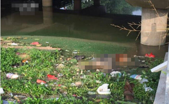 桥洞下发现死亡多日尸体