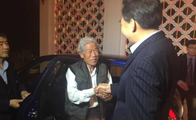 滞印度老兵出发前感谢中国驻印度使馆