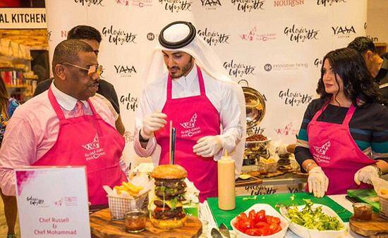 卡塔尔王室制作的7万元天价汉堡长这样