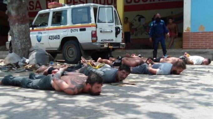 委内瑞拉政府抓获13名