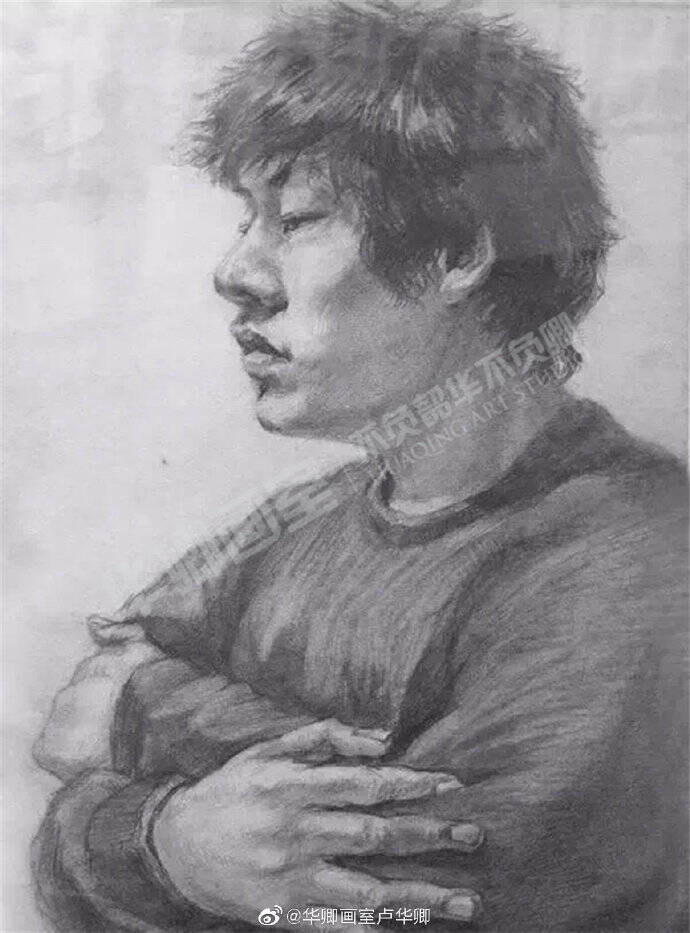 广美校考素描历年高分卷--华卿��室