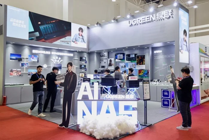 绿联亮相BIRTV2025，展示影视行业AI+存储全场景解决方案