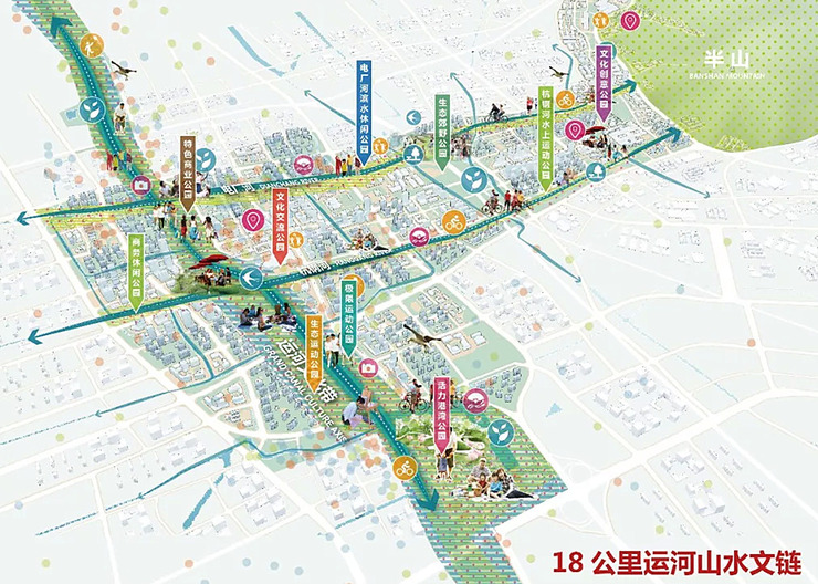 大运河新城城市设计三大备选方案出炉
