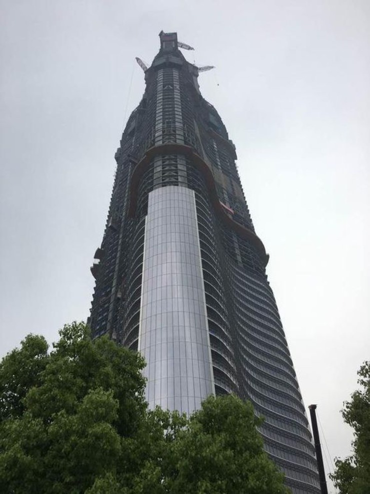 武汉这座高楼将在2019年成为中国第一高楼