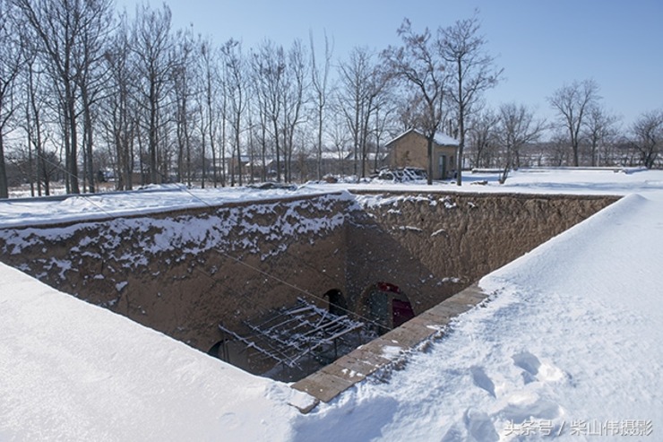 地窖院有千年历史 住在里的人下雪后都要干一件事