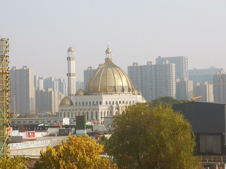 杭州运河畔的绝美清真寺 每一张都是异国风情